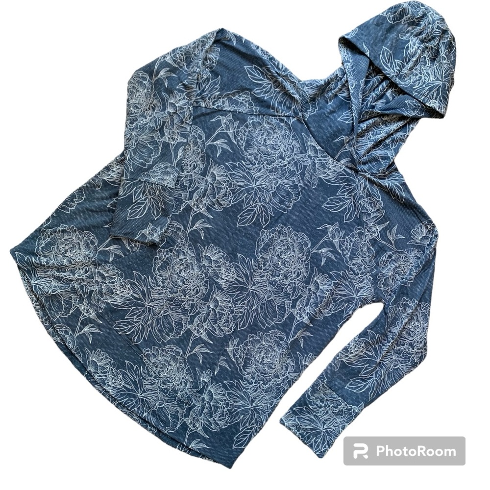 LulaRoe floral Amber Hoodie - size XL
